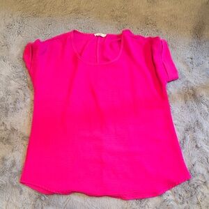 Entro Bright Pink Blouse